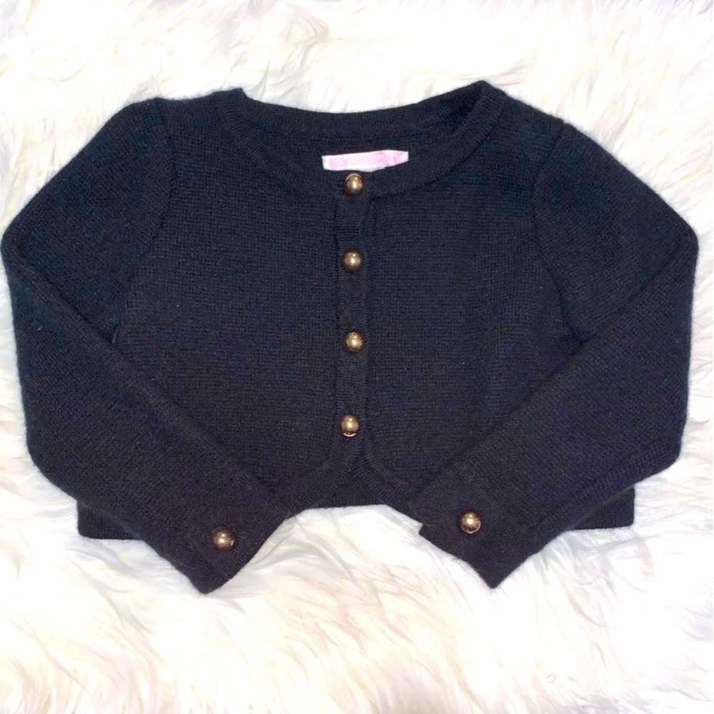 Baby Girl Cardigan Crop Sweater